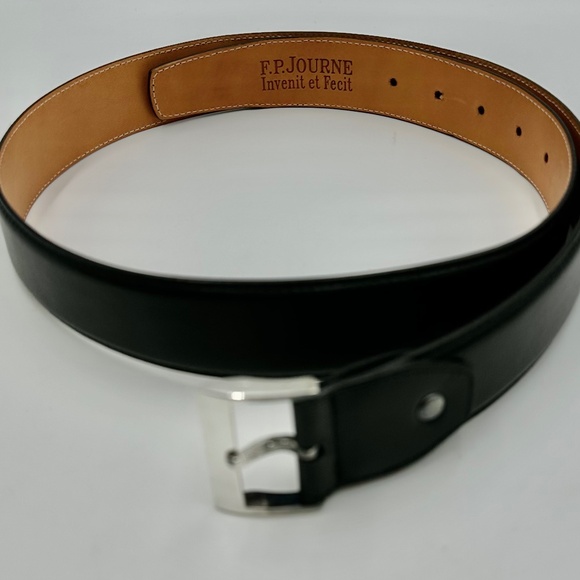 F.P. Journe Leather Belt With .925 Sterling Silver Buckle - Picture 13 of 16